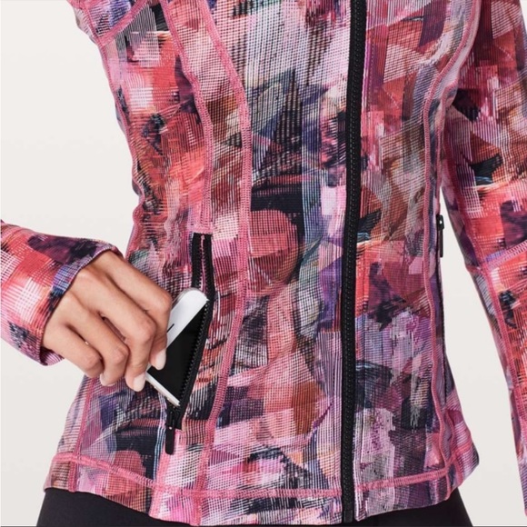🌸LULULEMON DEFINE JACKET *NULUX-SUN DAZED MULTI PINK-8🌸 - Picture 4 of 14